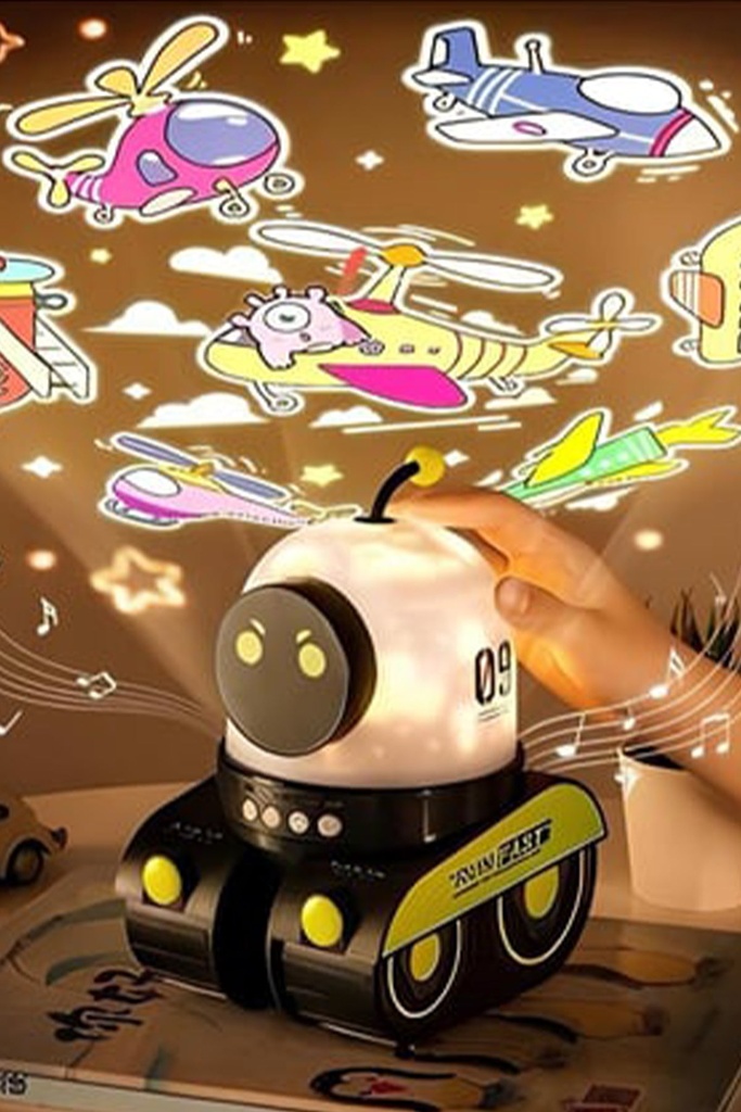 [FTC-PRJ-004] Fastycep Robot Spacewalker Night Light Projector