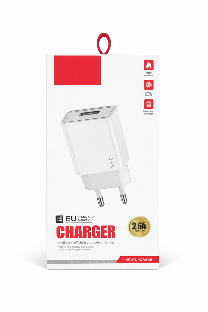 [FTC-SRJ-006] Fastycep USB Sarj Adaptoru 2.6A – EU Standart