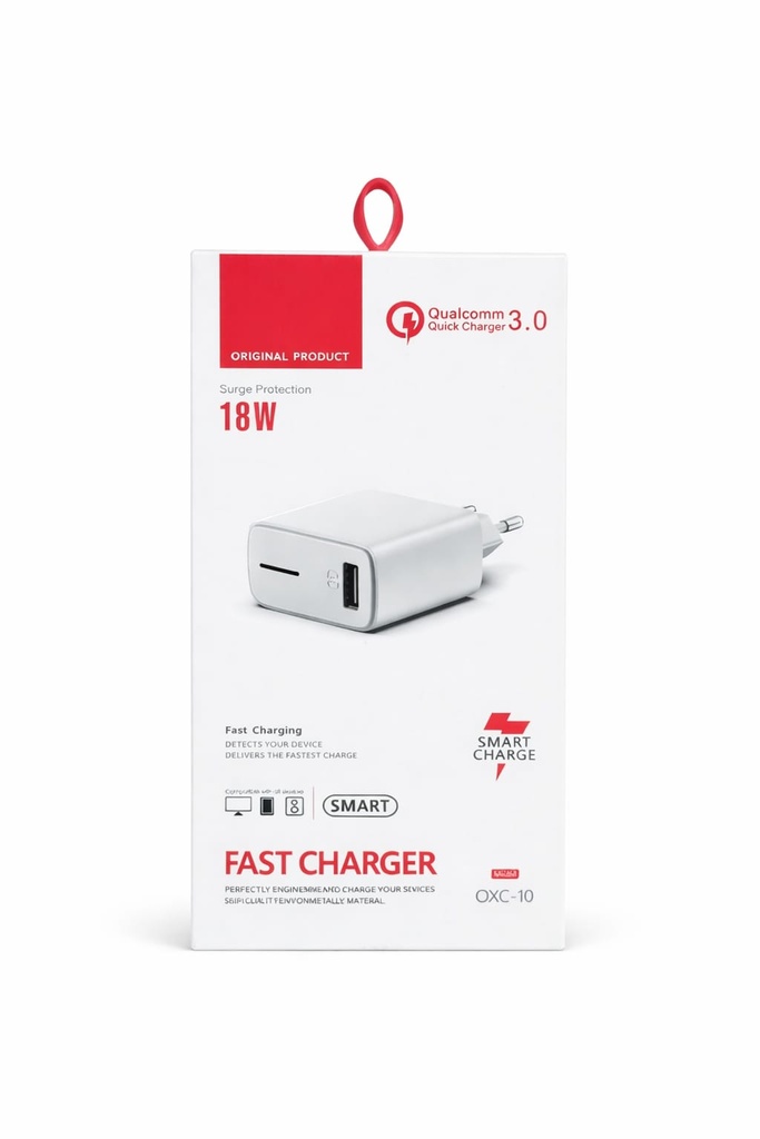 [FTC-SRJ-009] Fastycep 18W Hizli Sarj Adaptoru Quick Charge 3.0