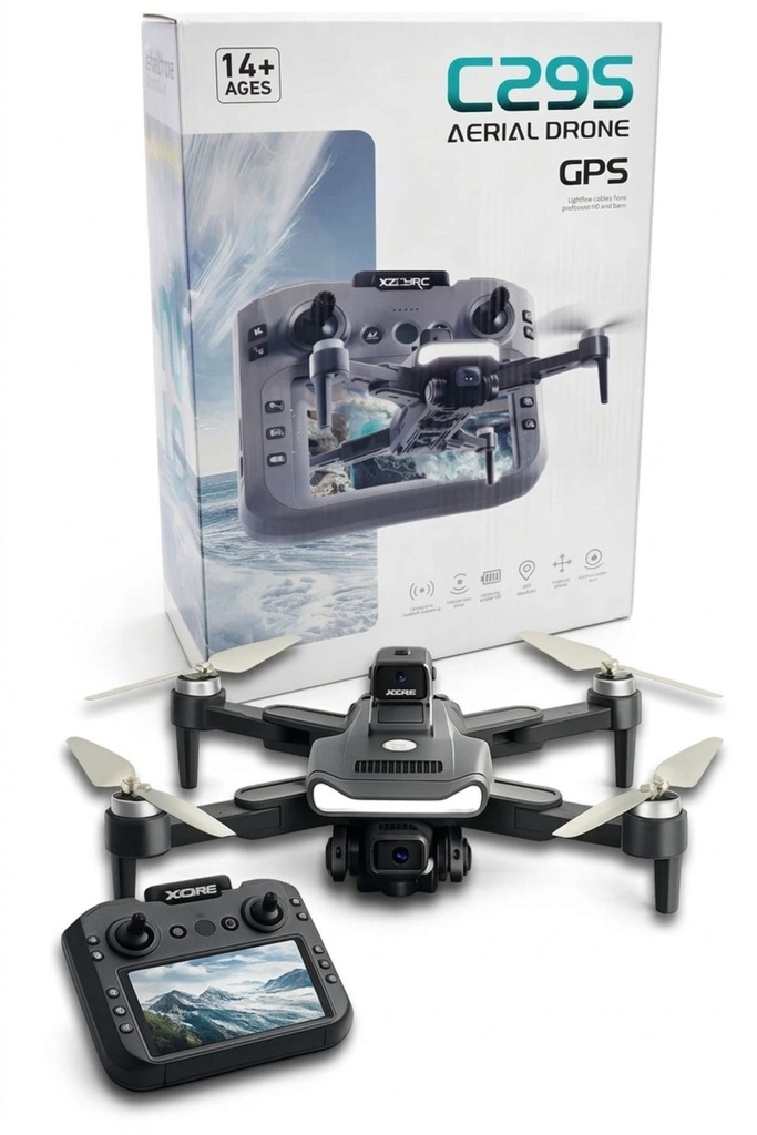 [FTC-DRN-001] Fastycep C29S GPS Drone (Katlanabilir HD Kamerali Profesyonel)