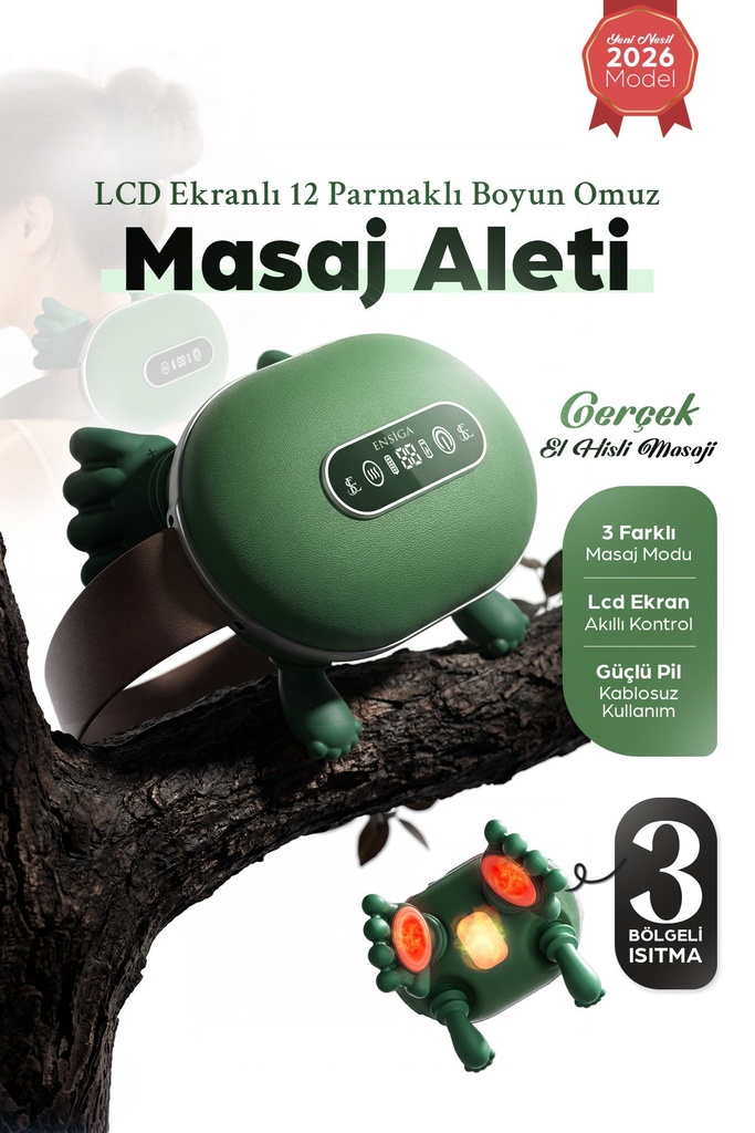 [FTC-MSJ-001] Fastycep Omuz ve Boyun Masaj Aleti