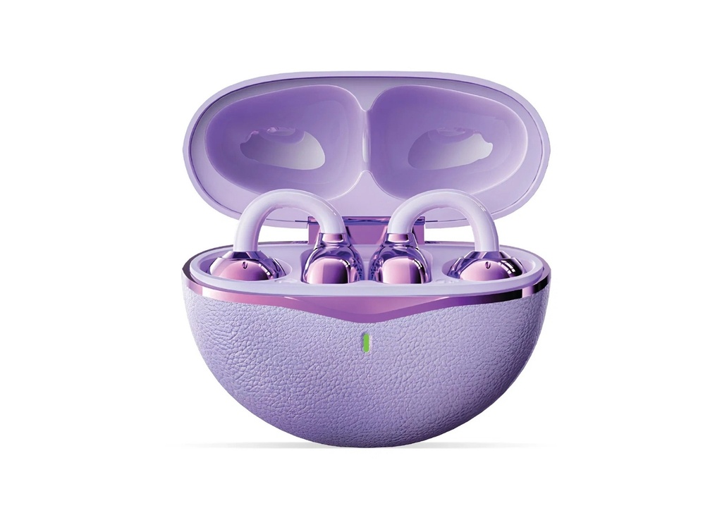 [41725] KATJMER KJ/RB-001 RİNG BUDS MOR BLUETOOTH EARPHONE KULAKLIK