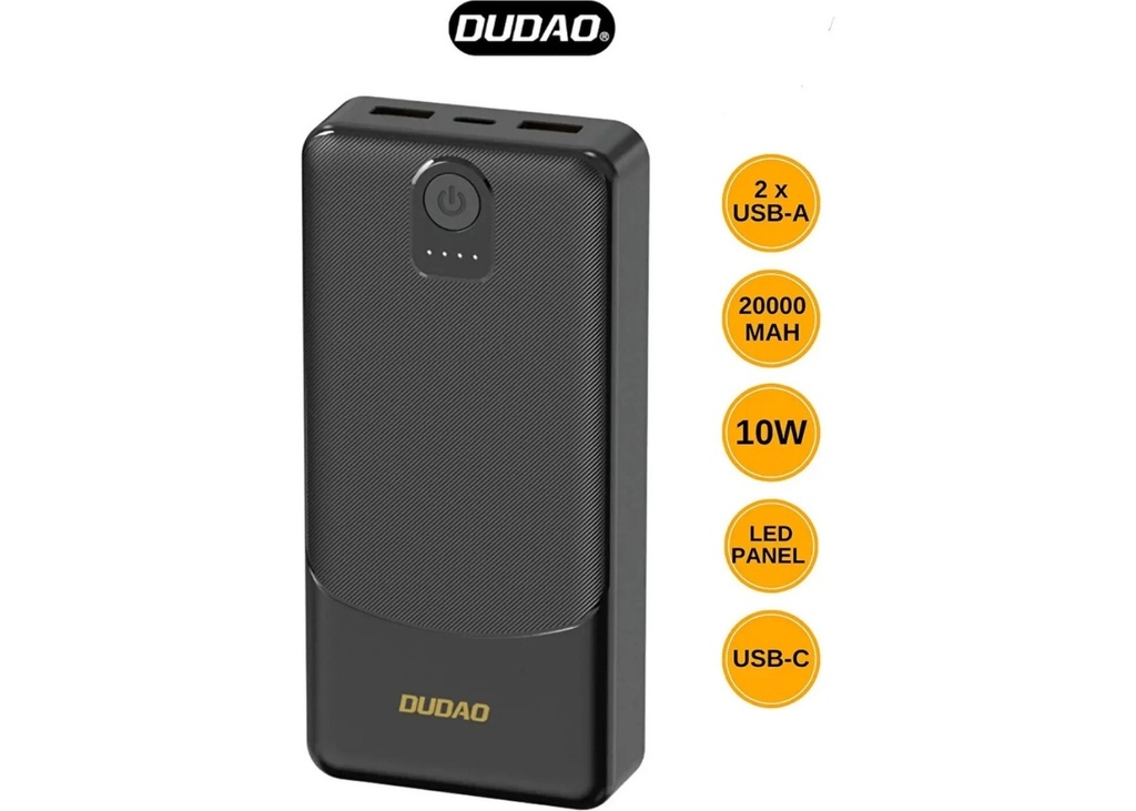 [41691] DUDAO K10Pro 20.000mAh Taşınabilir Şarj Cihazı Powerbank