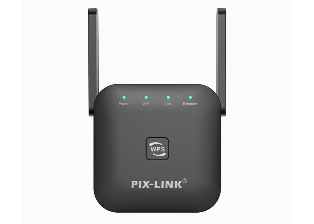 [40030] Platoon PIX-LINK PL-8263 300Mbps 1xWAN/LAN Port 2 Anten Repeater+AP Siyah/Beyaz Kablosuz Menzil Genişletici