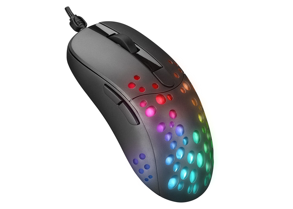 [37446] Altec Lansing ALGM7622 Siyah USB Kablolu 6 Tuşlu Renkli Led Işıklı 8000DPI Gaming Oyuncu Mouse