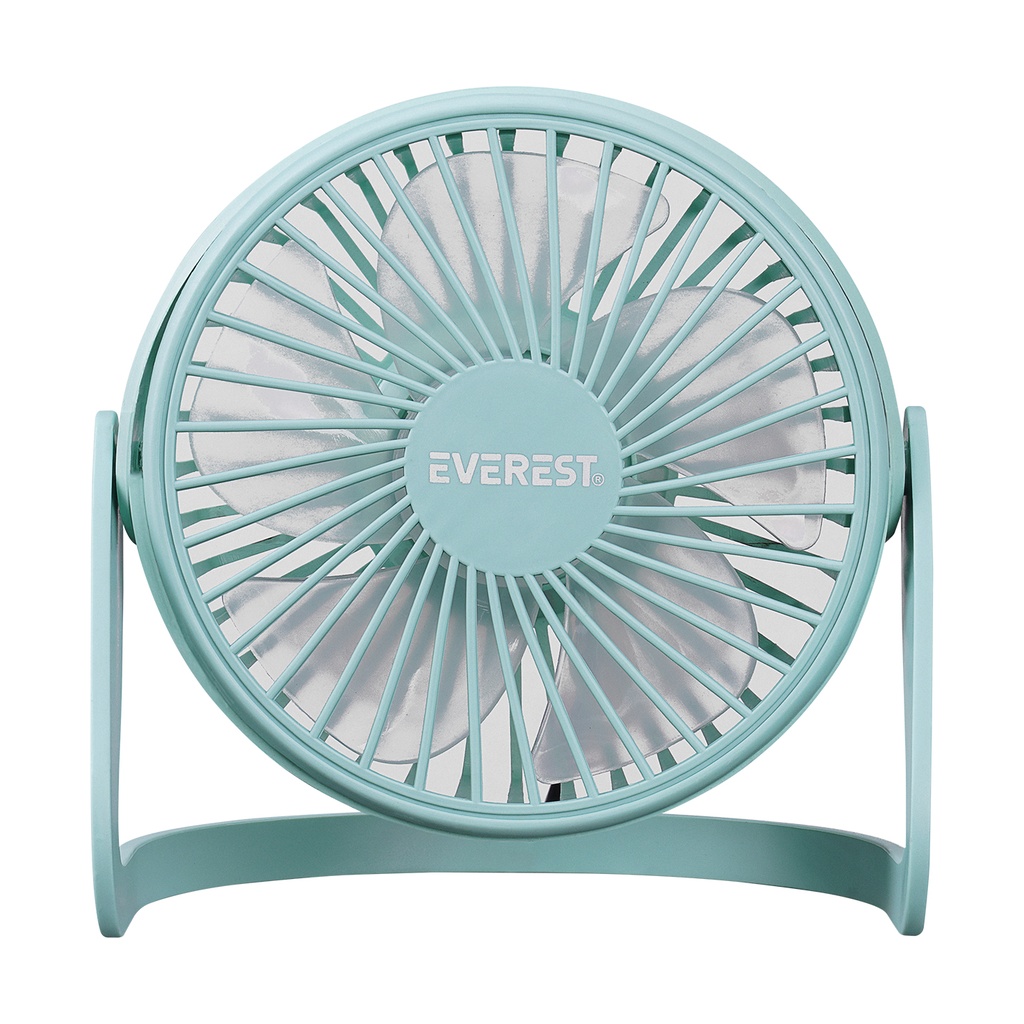 [41761] Everest EFN-505 Masaüstü Turkuaz Usb Fan