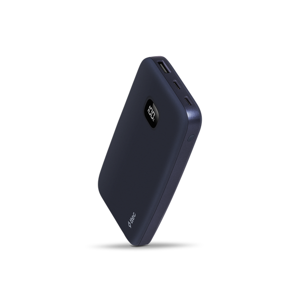 [2BB205L] ttec 2BB205L ChargeUp LCD 10.000mAh Taşınabilir Şarj Aleti / Powerbank Lacivert