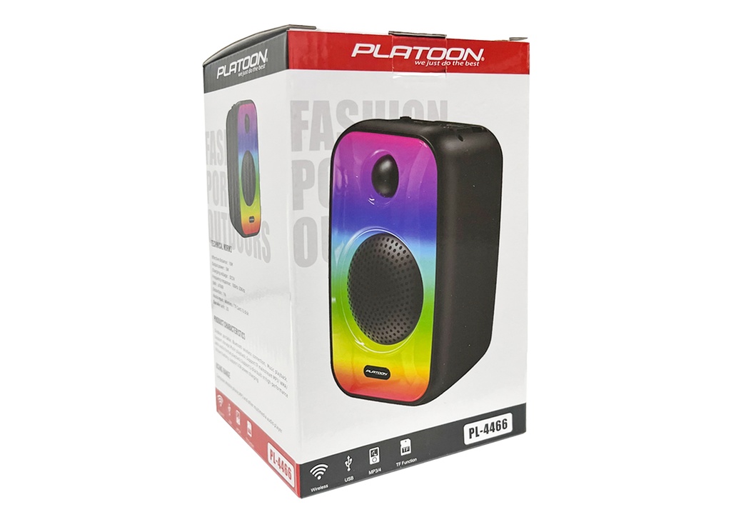 [38492] Platoon PL-4466 SD, USB, MP3, Bluetooth Speaker