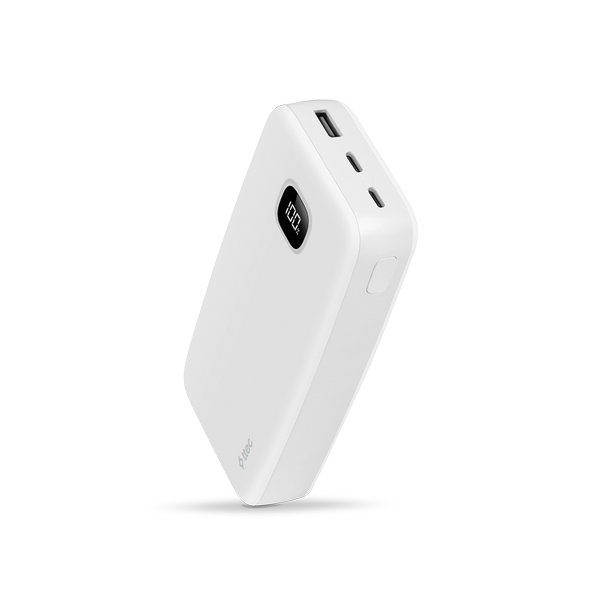 [2BB213B] ttec 2BB213B ChargeUp Pro LCD 20.000mAh PD 20W Taşınabilir Hızlı Şarj Aleti / Powerbank Beyaz