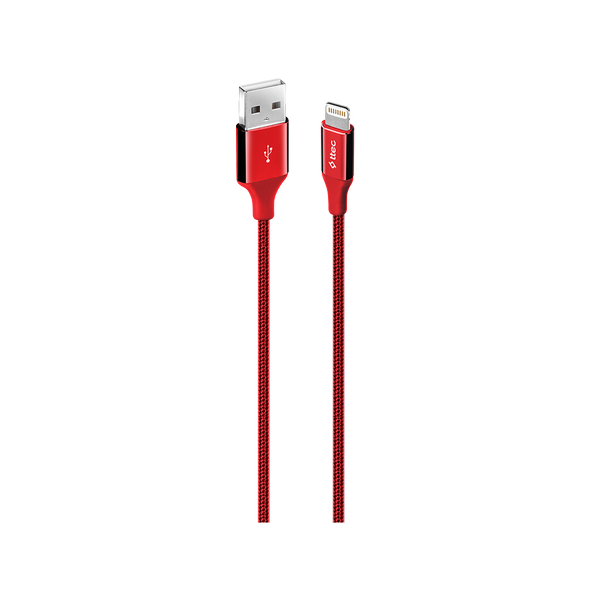 [2DK16K] ttec 2DK16K AlumiCable USB-A - Lightning Şarj Kablosu Kırmızı