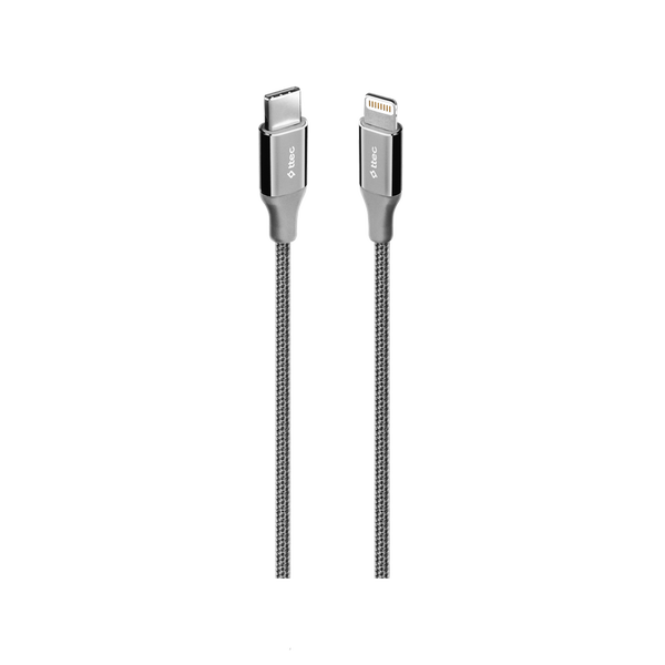 [2DK41UG] ttec 2DK41UG AlumiCable USB-C - Lightning Hızlı Şarj Kablosu 150cm Uzay Grisi