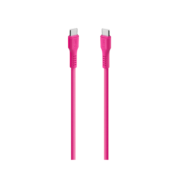 [2DK59NP] ttec 2DK59NP USB-C - USB-C 120cm 60W PD/QC Hızlı Şarj/Data Kablosu Neon Pembe