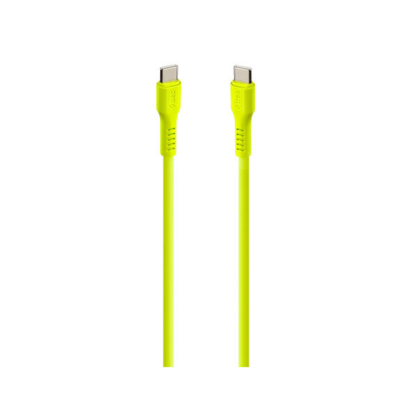 [2DK59NS] ttec 2DK59NS USB-C - USB-C 120cm 60W PD/QC Hızlı Şarj/Data Kablosu Neon Sarı