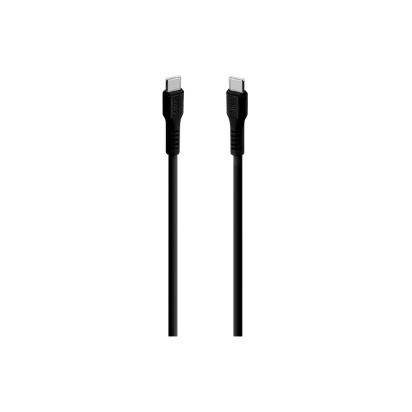 [2DK59S] ttec 2DK59S USB-C - USB-C 120cm 60W PD/QC Hızlı Şarj/Data Kablosu Siyah