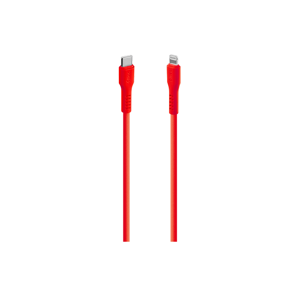 [2DK60NK] ttec 2DK60NK USB-C - Lightning Hızlı Şarj Kablosu 120cm Neon Kırmızı