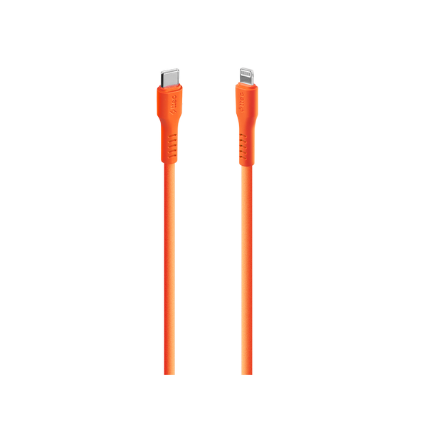 [2DK60NT] ttec 2DK60NT USB-C - Lightning Hızlı Şarj Kablosu 120cm Neon Turuncu