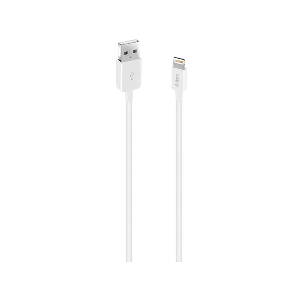 [2DKM01B] ttec 2DKM01B MFi USB-A - Lightning Şarj Kablosu Beyaz