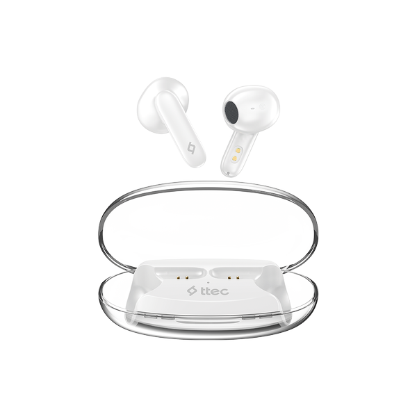 [2KM170BB] ttec 2KM170BB AirBeat Glace Gerçek Kablosuz TWS Bluetooth Kulaklık- 2KM170 Buz Beyazı