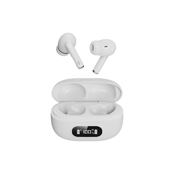 [2KM184B] ttec 2KM184B AirBeat Pro Lite ANC LCD Göstergeli Gerçek Kablosuz TWS Bluetooth Kulaklık- 2KM184 Beyaz