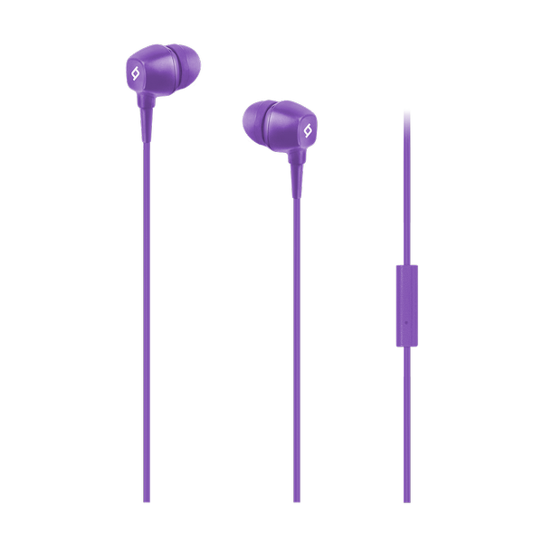 [2KMM13MR] ttec 2KMM13MR Pop Mikrofonlu Kulakiçi Kulaklık 3.5mm Mor