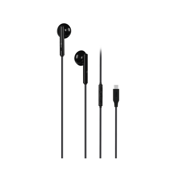 [2KMM14S] ttec 2KMM14S Rio 2 USB-C Stereo Mikrofonlu Kulakiçi Kulaklık Siyah