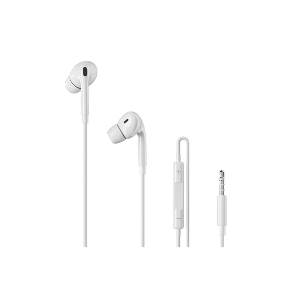 [2KMM19B] ttec 2KMM19B Pop 3 Classic 3.5mm Stereo Mikrofonlu Kulakiçi Kablolu Kulaklık Beyaz
