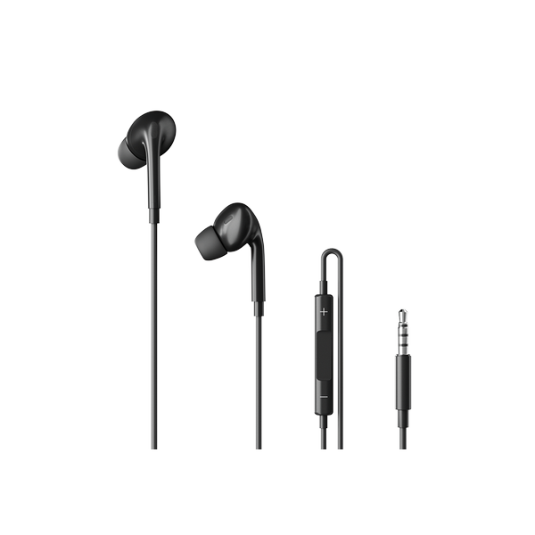[2KMM19S] ttec 2KMM19S Pop 3 Classic 3.5mm Stereo Mikrofonlu Kulakiçi Kablolu Kulaklık Siyah