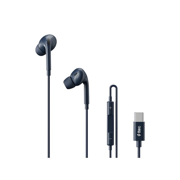 [2KMM23K] ttec 2KMM23K Pop Fit USB-C Stereo Mikrofonlu Kulakiçi Kablolu Kulaklık Kırmızı