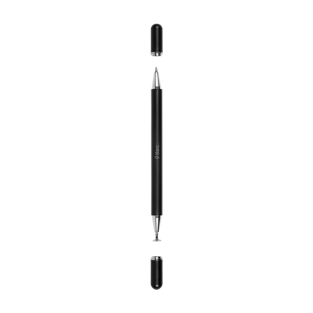 [2TP104S] ttec 2TP104S TouchPen S 2si1 Arada Stylus Dokunmatik Ekran Kalemi Siyah