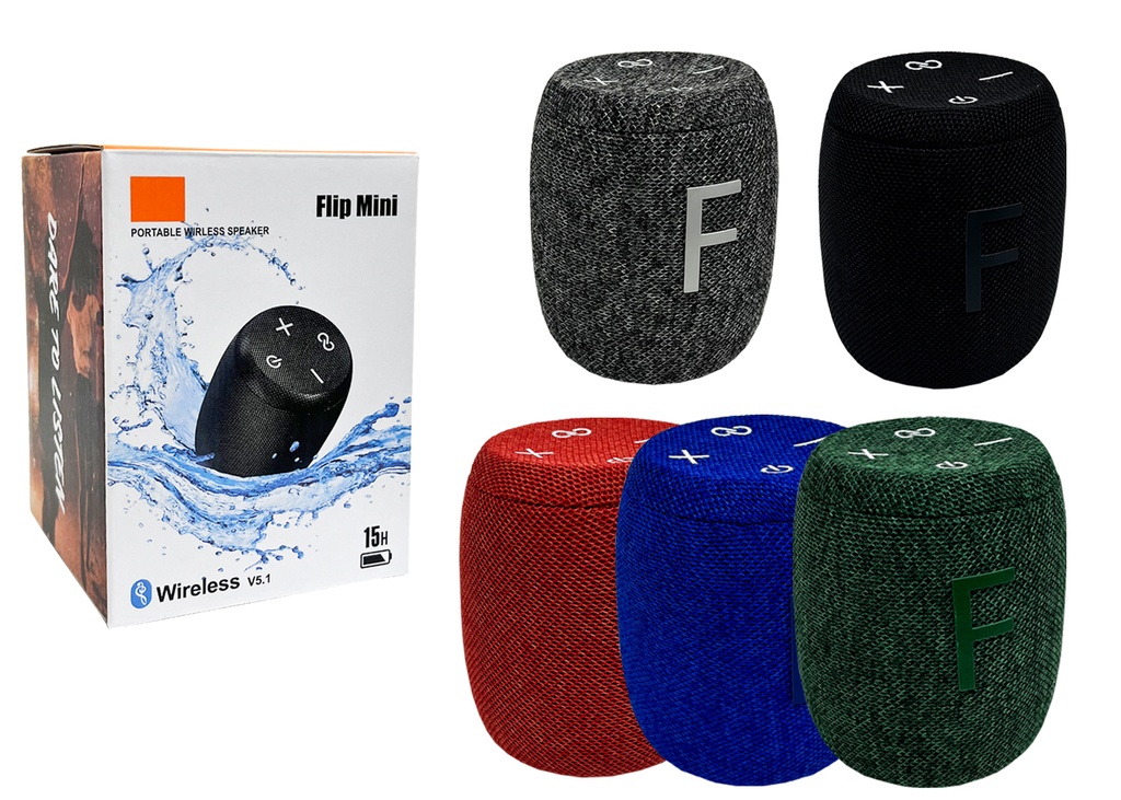 [38797] PSL Flip Mini Bluetooth 5.1 Taşınabilir Wireless Speaker
