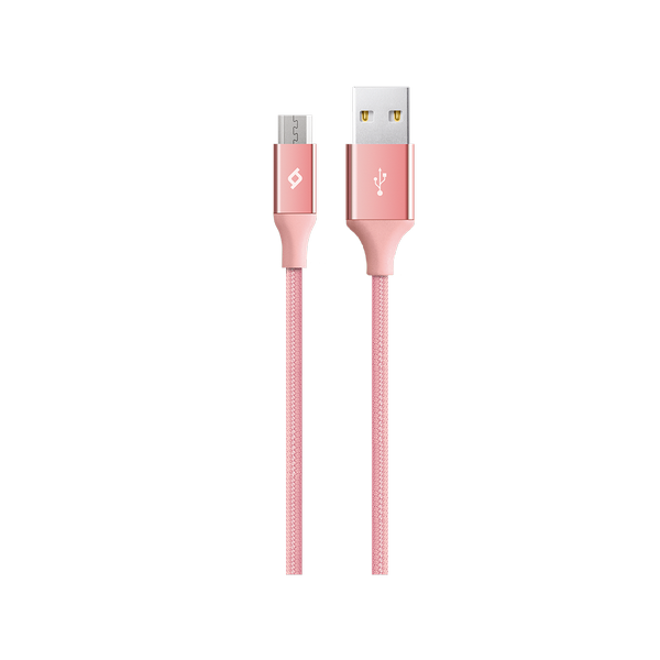 [ATL2DK11RA] ttec ATL2DK11RA AlumiCable USB-A - Micro USB Şarj Kablosu Roze Altın