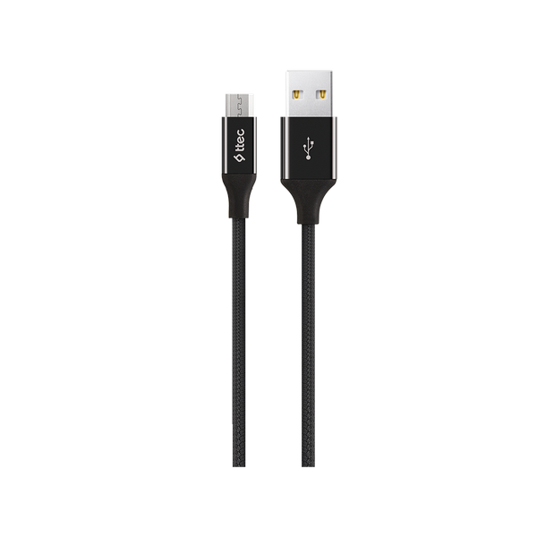[ATL2DK11S] ttec ATL2DK11S AlumiCable USB-A - Micro USB Şarj Kablosu Siyah