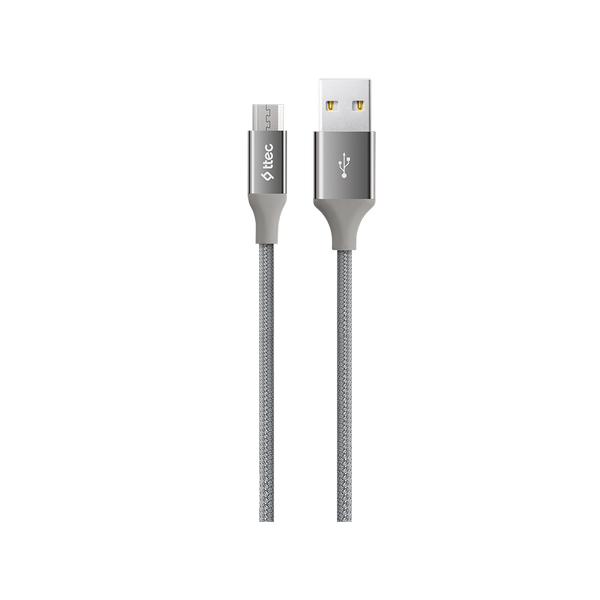 [ATL2DK11UG] ttec ATL2DK11UG AlumiCable USB-A - Micro USB Şarj Kablosu Uzay Grisi