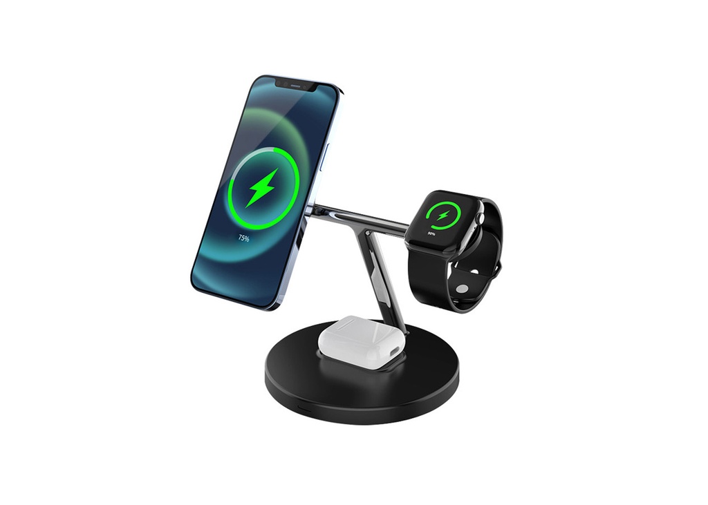 [39299] Dexim DCW002 3 in 1 Airpos, Watch, Mobile Magsafe Şarj Cihazı