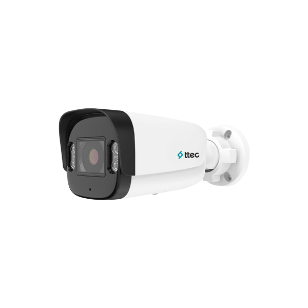 [IPBP-4315M-WMAS/Color] ttec IPBP-4315M-WMAS/Color 4MP 4mm Sabit Lensli IP Bullet Kamera (TSS)