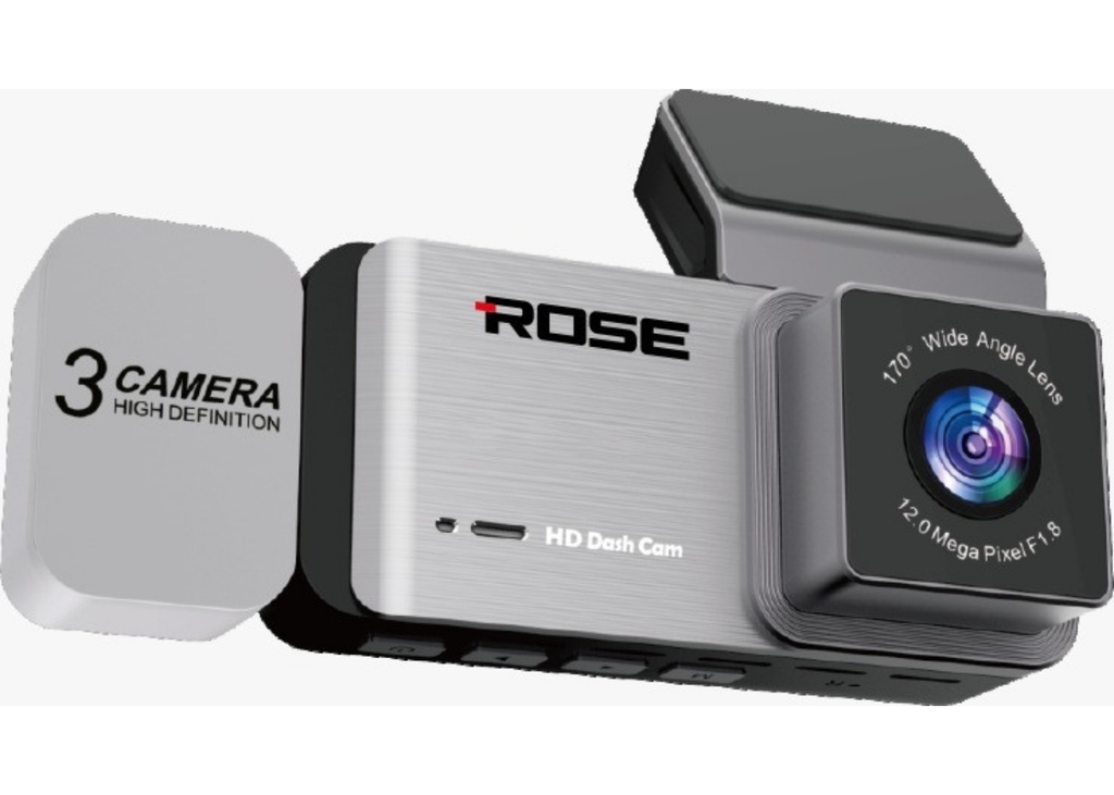 [41778] ROSE MR-46GPS DAHİLİ GPS 4K ÖN+2K İÇ+ 1K ARKA KAMERA