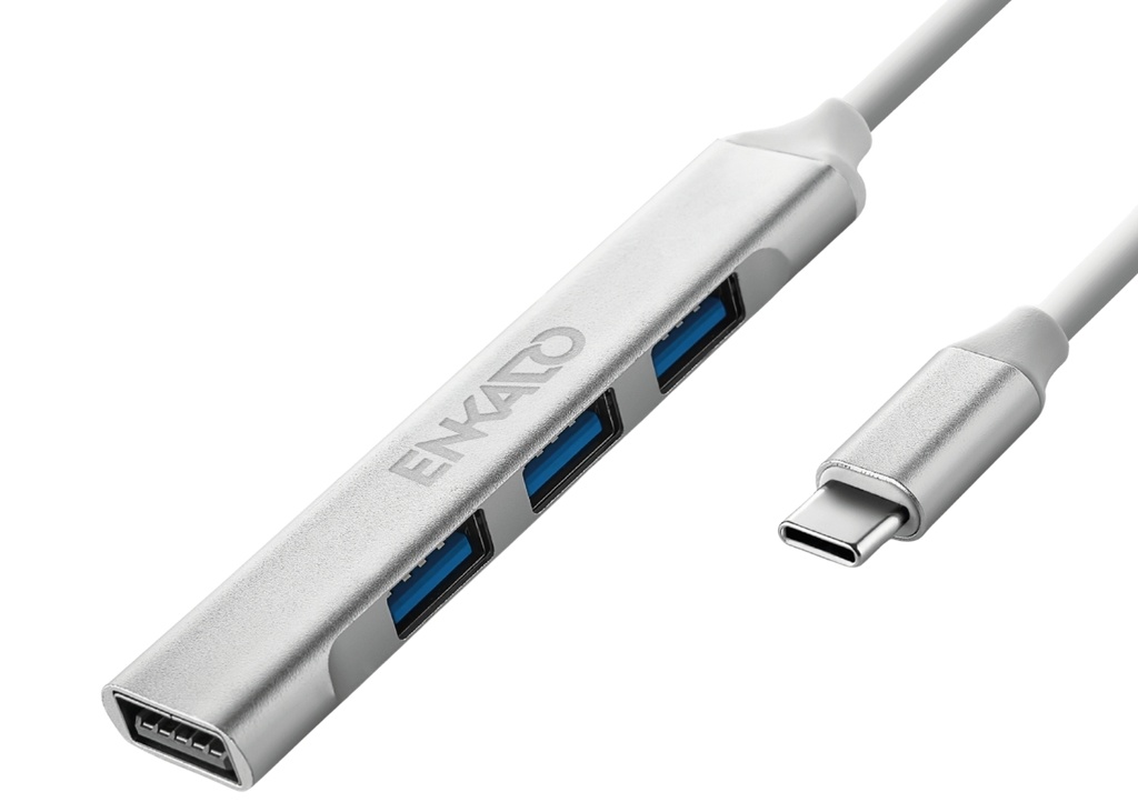 [41772] Enkado EKD-TP50 USB-C 3.1 to 4in1 1 Port USB 3.0 + 3 Port USB 2.0 Hub Adaptör