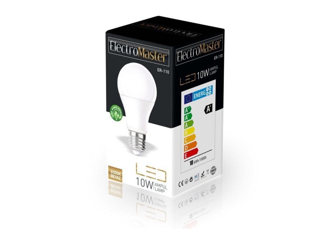 [39428] Electromaster ER-110 10W Beyaz Led Ampül