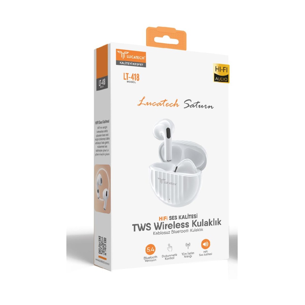 [LT-418] Lucatech LT-418 SATURN TWS Wireless Kulaklık5