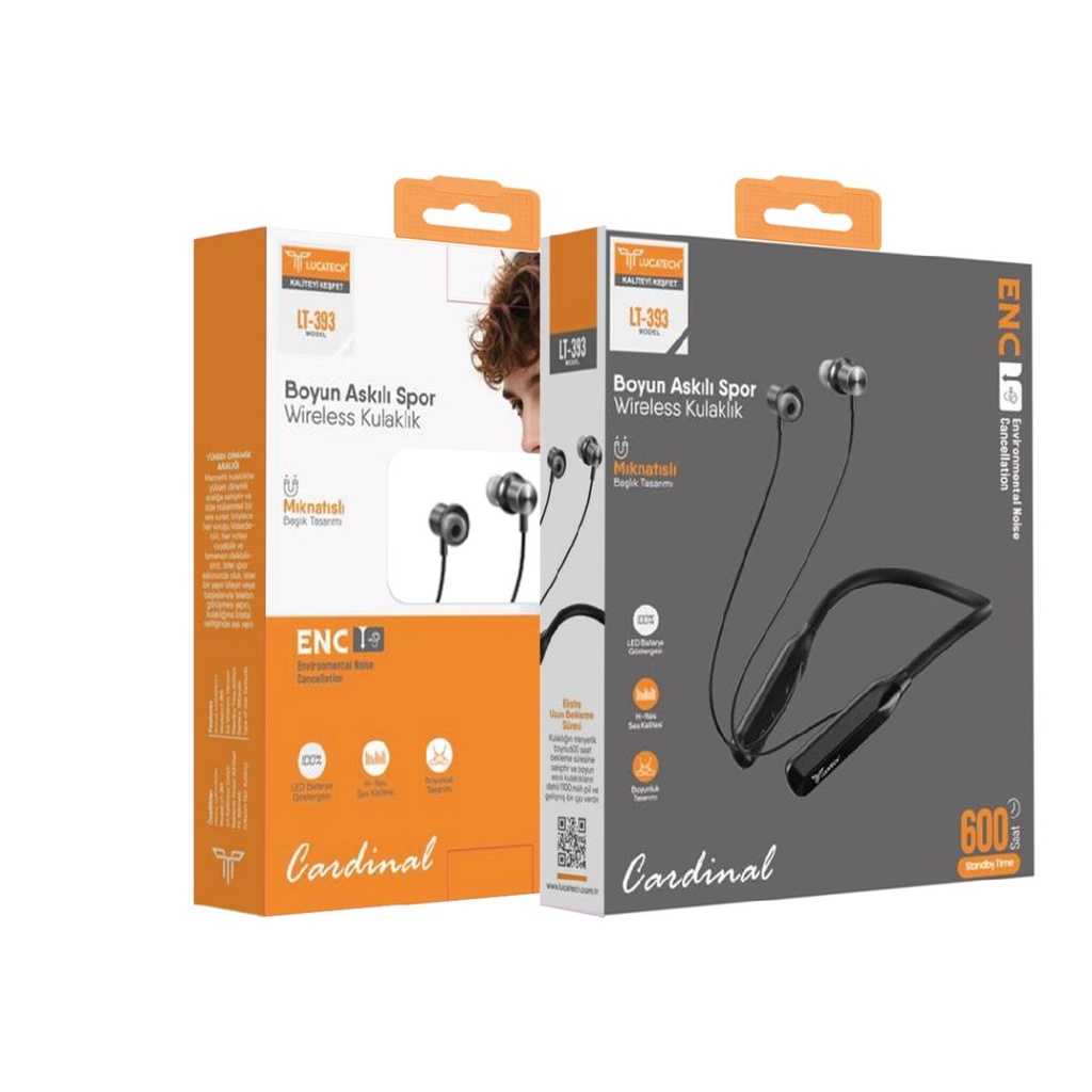 [LT-393] Lucatech LT-393 Cardinal Boyun Askılı Spor Wireless Kulaklık