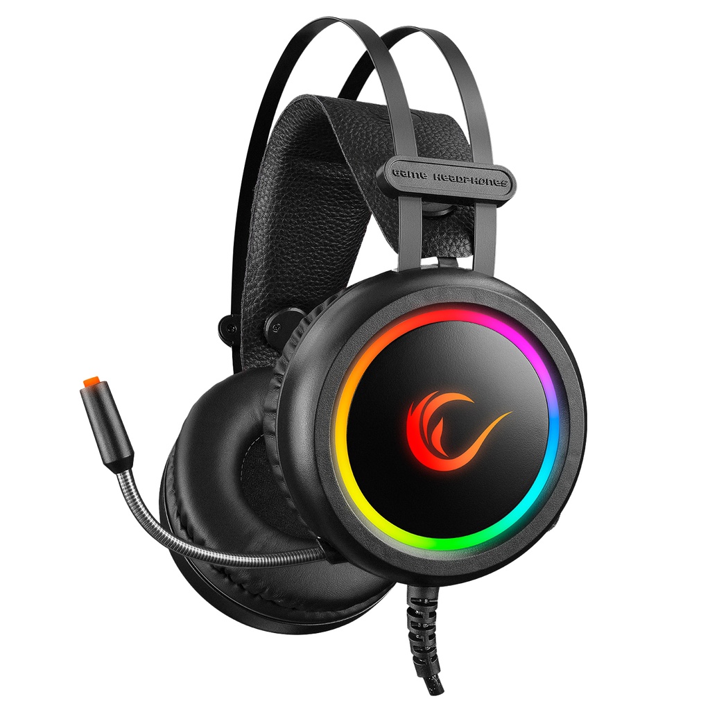 [33654] Rampage STORMY Siyah 7,1 Usb Surround Oyuncu Kulaklık+Mic