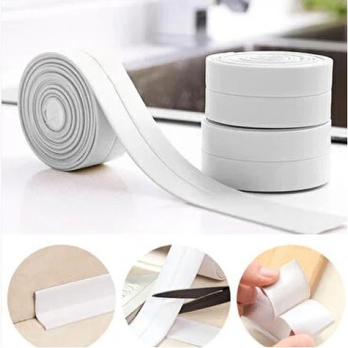 156 gr BEYAZ Su Sızdırmaz Lavabo Kenar Bandı