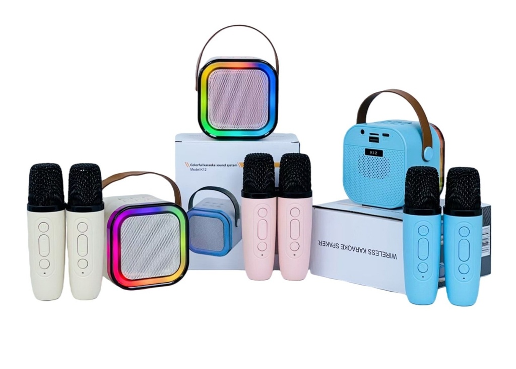 PLATOON PL-4662 SD USB İKİ MİKROFONLU KARAOKE BLUETOOTH SPEAKER