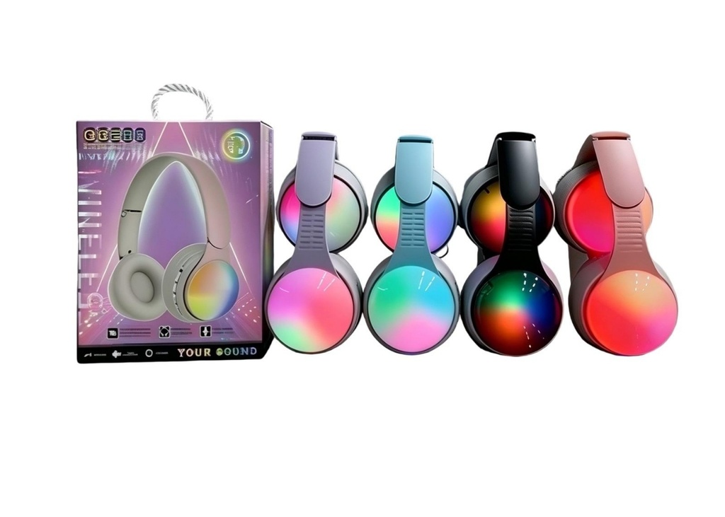 Platoon PL-2655 RGB IŞIKLI BLUETOOTH KULAKLIK