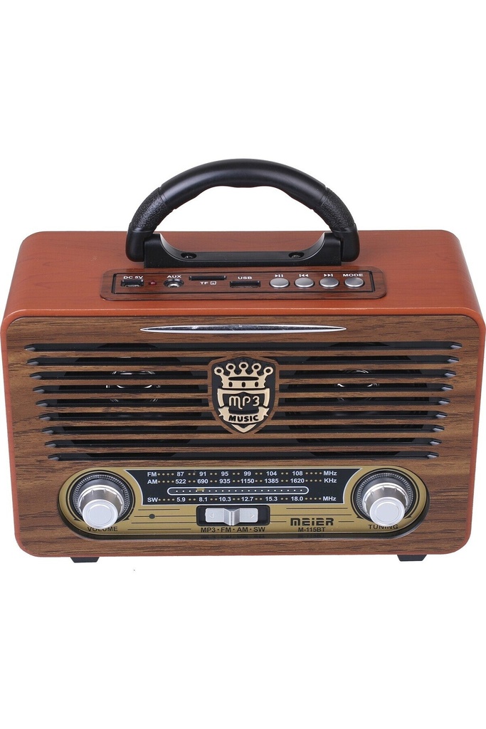 Fastycep M115 Dvs Usb Sd Bluetooth Nostaljik Radyo