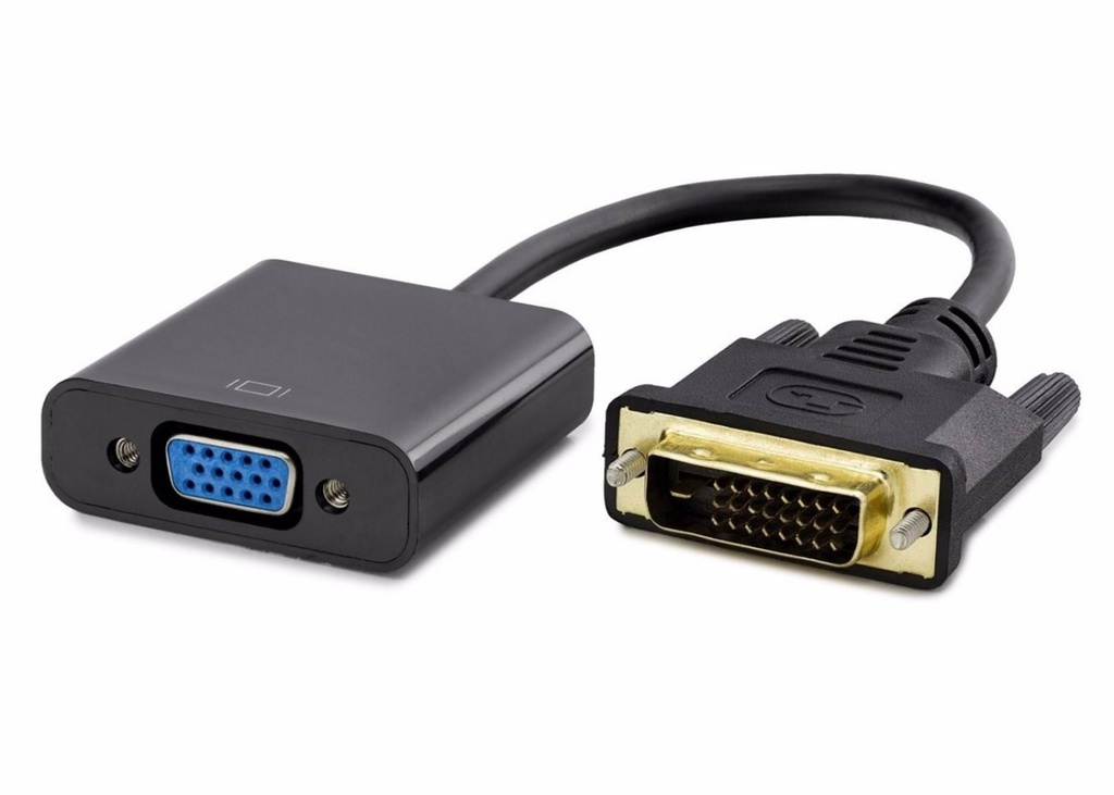 [40029] Platoon PL-7200 DVI-D 24+1 ERKEK TO VGA DİŞİ ÇEVİRİCİ ADAPTÖR KABLO DVI TO VGA ADAPTÖR