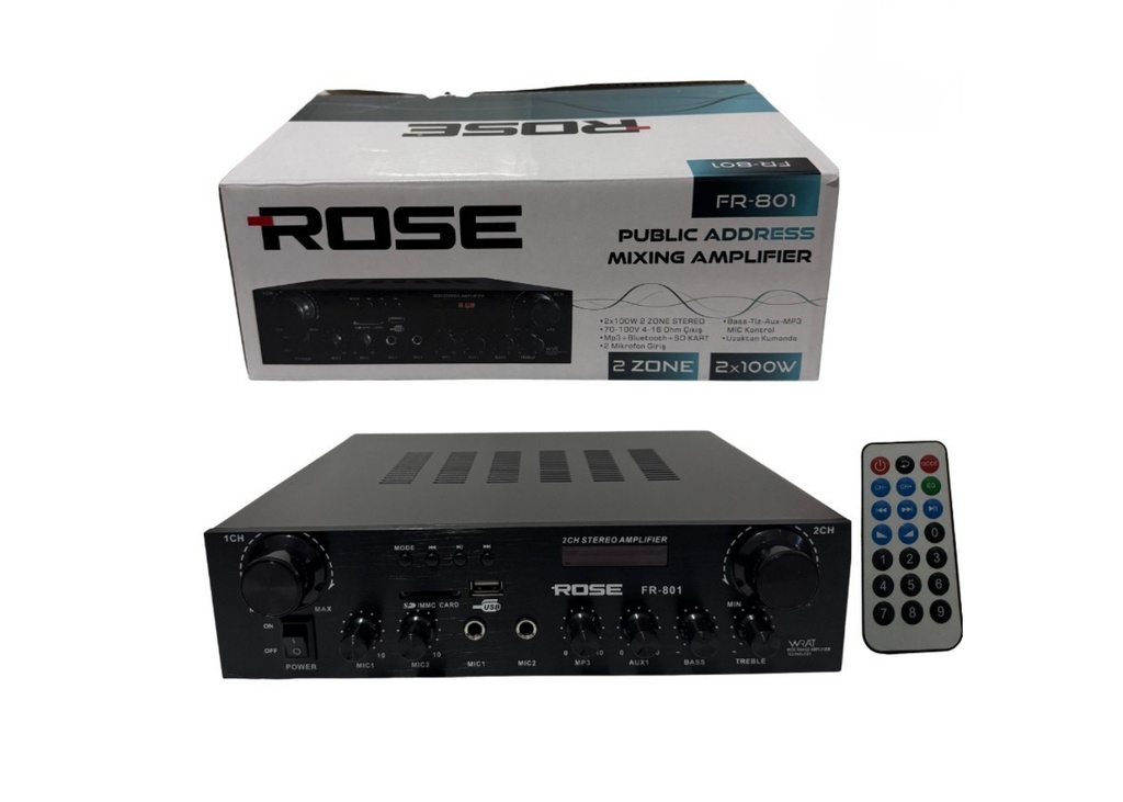 [41044] Rose FR-801 Stereo 2*100 Anfi