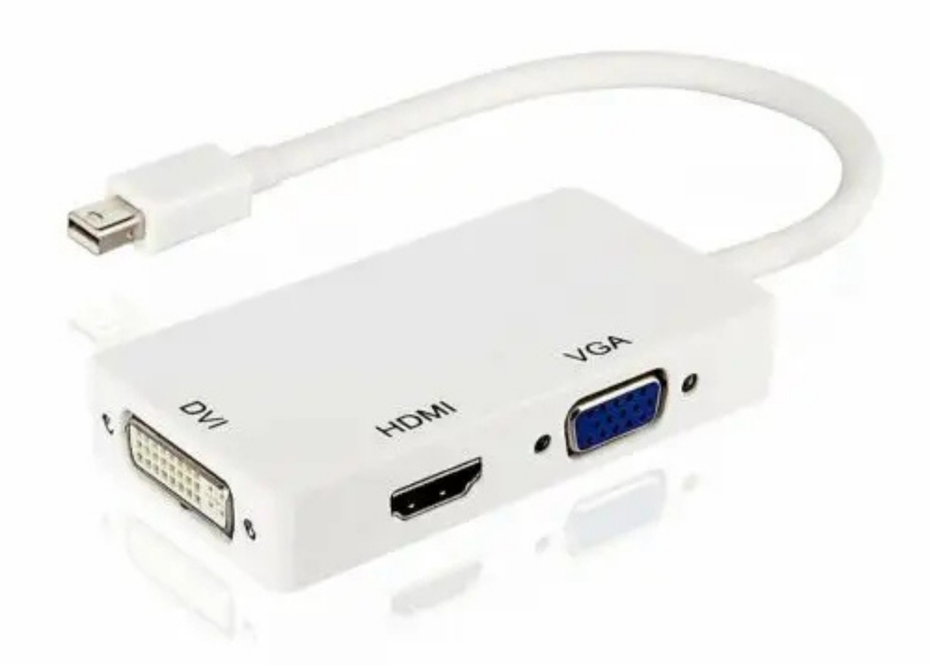 [39718] Platoon PL-7241 Mini Displayport To HDMI(4K*2K) DVI To Displayport To VGA Çevirici