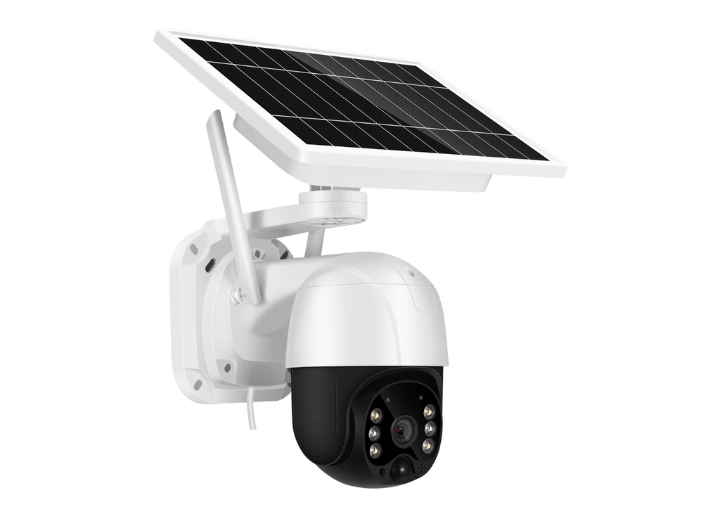 [39918] Apricot AP-CS3030-4G Solar Panelli Kablosuz Sim Kartlı Dış Mekan 360 Derece Güvenlik Kamerası