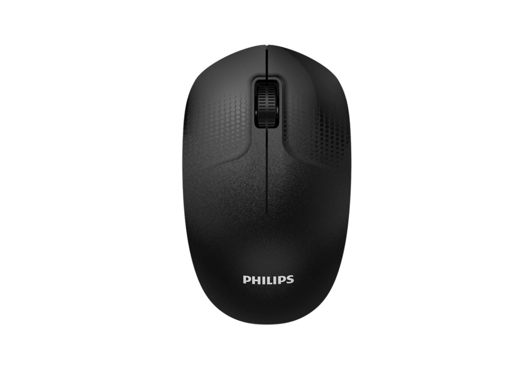 [40856] Philips SPK7358B Kablosuz 1600DPI Sessiz Optik Mouse Siyah